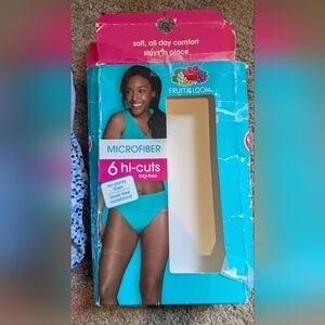 Fruit of their loom ladies haircut underwear-microfiber-size 7-NEW